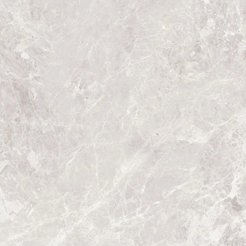 Sunset Silver Marble Effect Polished Porcelain Tile 60 x 60cm Swatch