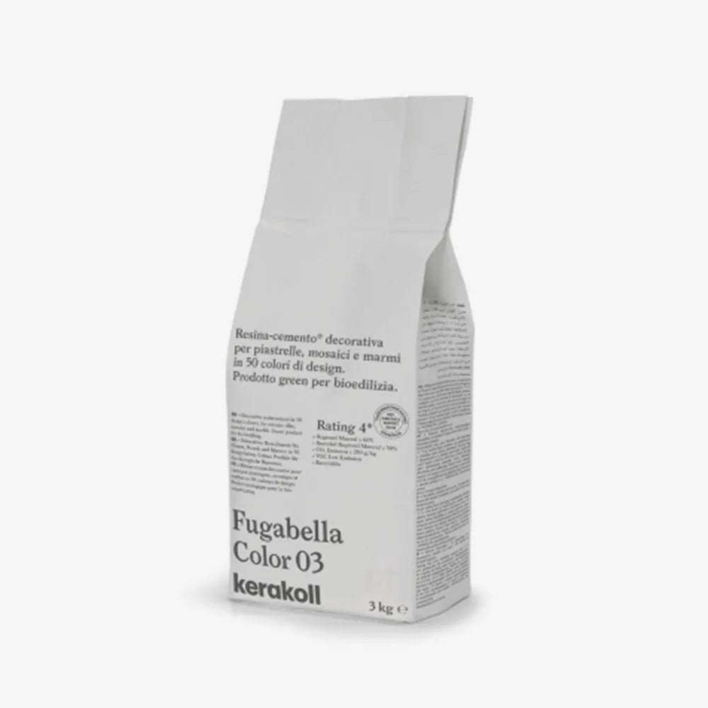 Kerakoll Fugabella Color Tiling Grout | 3kg - Colour 3 - Tile Outlet