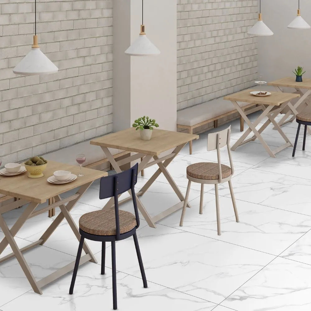 Neptune Marble White Porcelain TIle - Tile Outlet