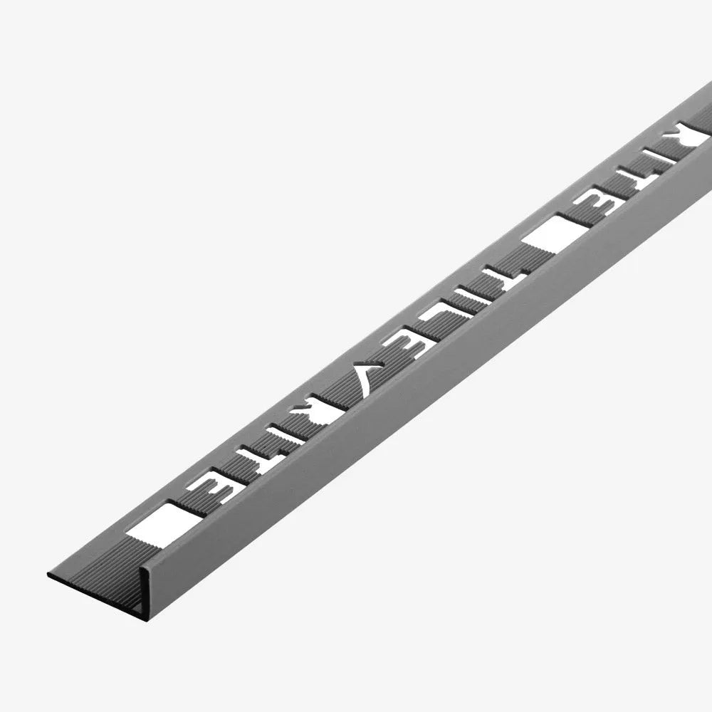 Slate Grey PVC Tiling Trim L-Shaped - Tile Outlet