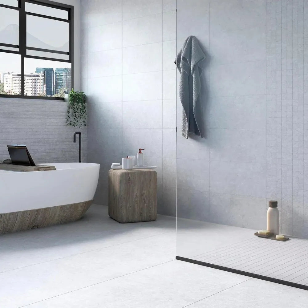 Townhall Stone Effect Matt Porcelain Tile 60 x 60cm - Tile Outlet