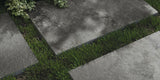 20mm Grey Stone Effect Porcelain Outdoor Floor Tile Section