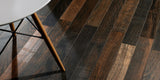 Dark Brown Wood Effect Floor Tile
