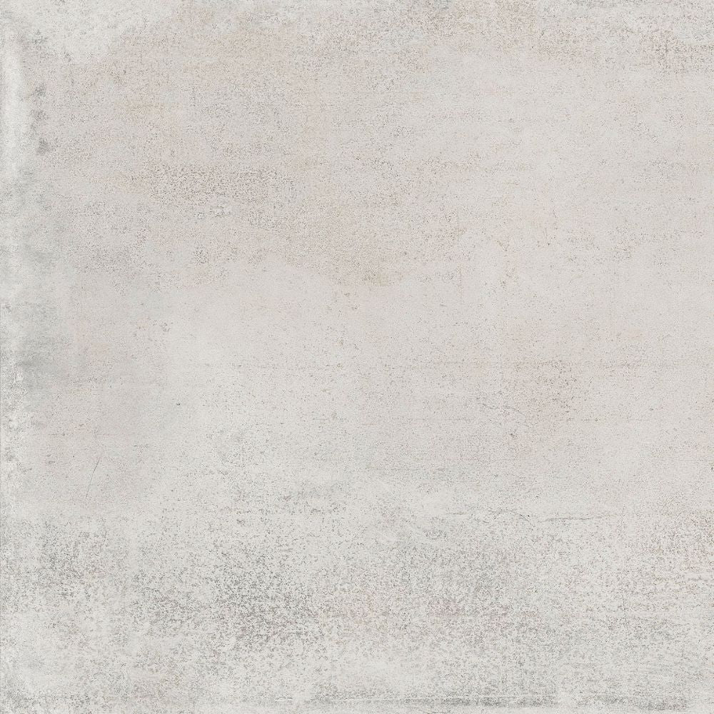 DIstrict 60 x 60cm Swatch grey polished concrete effect floor and wall tiles