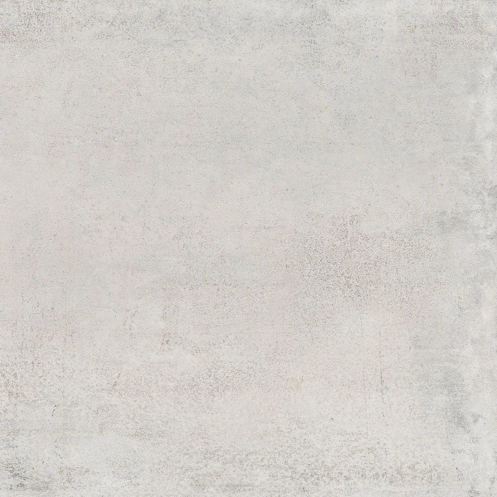 DIstrict 60 x 60cm Swatch grey polished concrete effect floor and wall tiles