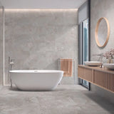 Dorset Ash Tile Matt tone Effect Tile Bathroom Floor and Walls