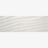 Dune Crestone White 25 x 75cm Decor Wall Tile