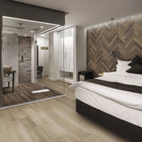 Forest Wood Beige 7.5 x 45cm Bedroom Flooring