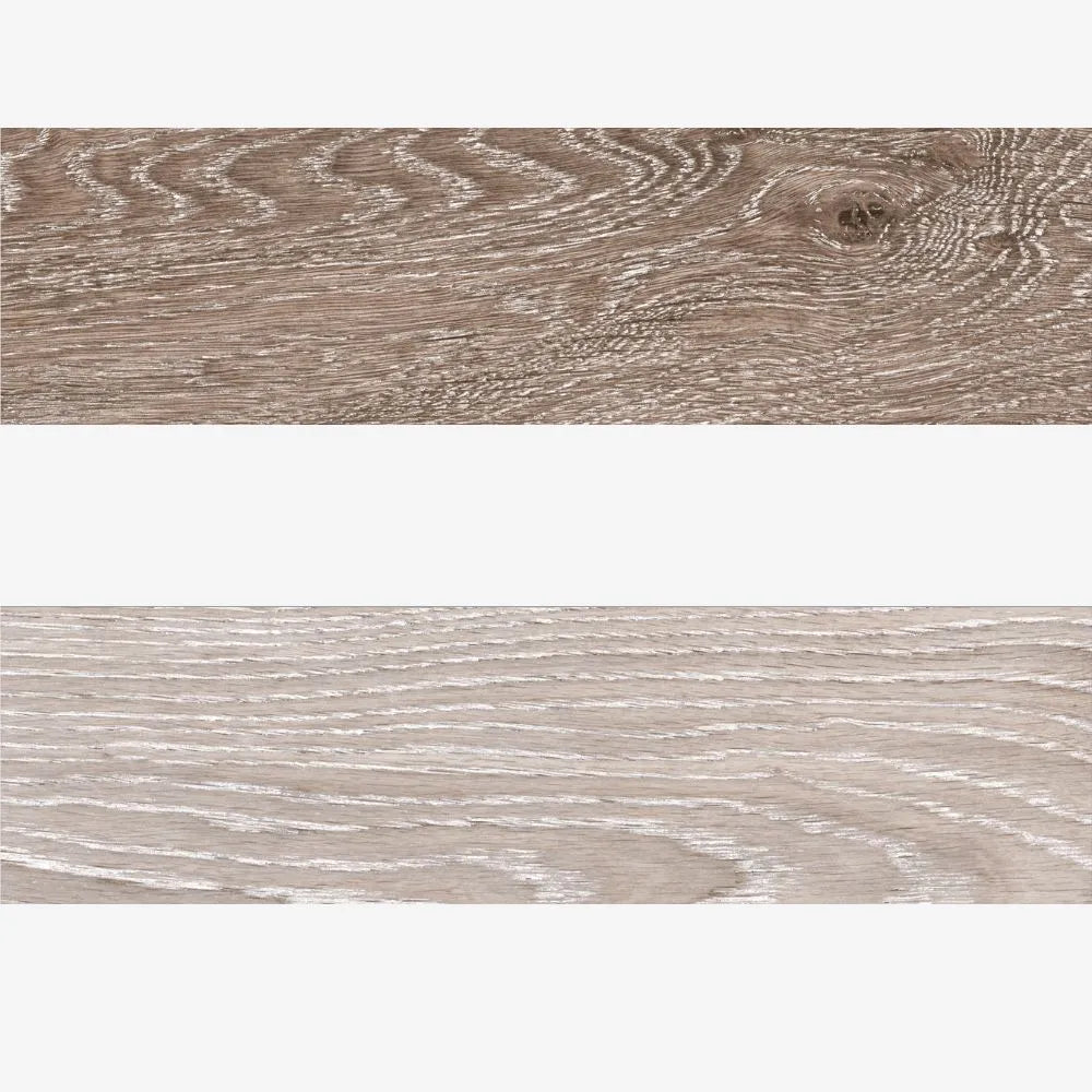 Forte Taupe Brown Wood effect Porcelain Tile Swatches