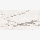 Leonardo Blanco 60 x 100cm Polished Marble Effect Porcelain Tile Swatch