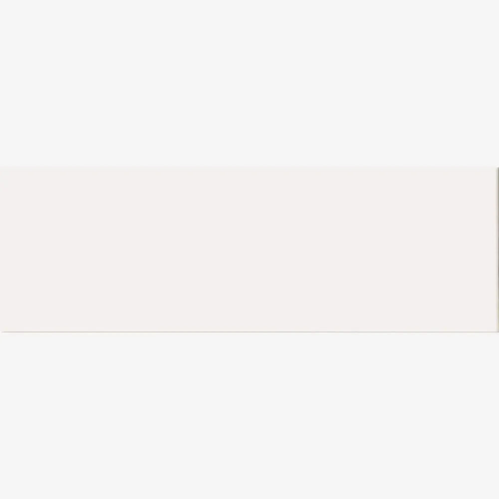 Lesso Blanco Briollo Ceramic Subway Tile Swatch 10 x 30cm