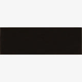 Lesso Negro Brillo 10 x 30cm Subway Wall Tile Swatch