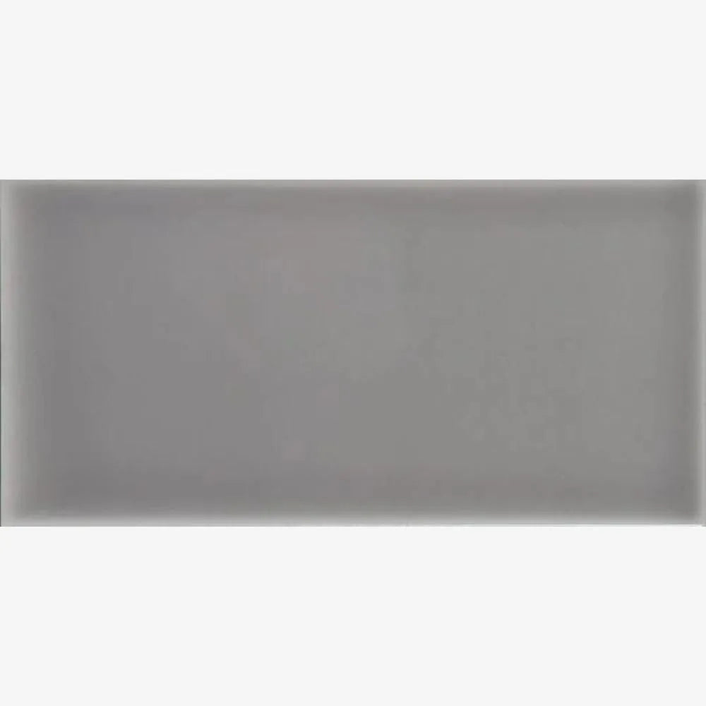 Lesso Dev Slate Grey brillo Polished Subway Wall Tile Sawtch 10 x 20cm