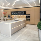 Madre White Onyx Effect Polished Porcelain Indoor Tile Kitchen Flooring