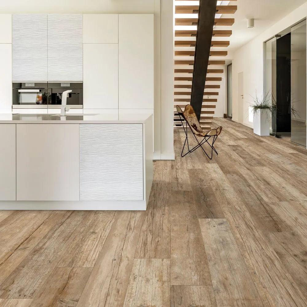 Maori Miele 20 x 120cm Rect Wood Effect Porcelain TIle Kitchen Flooring