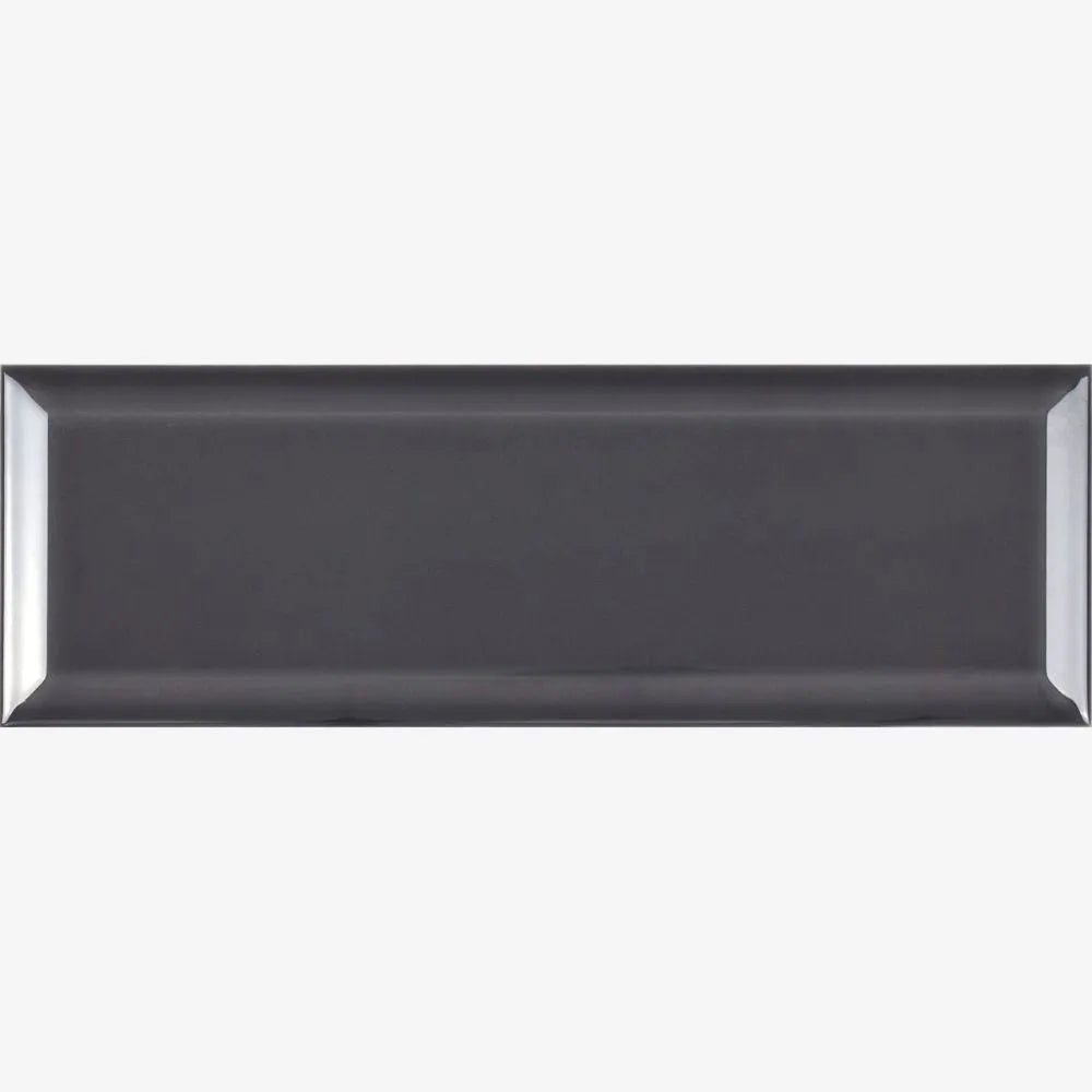 Mont Rue Liquorice Subway Tile 10 x 30cm Swatch