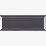 Mont Rue Liquorice Subway Tile 10 x 30cm Swatch