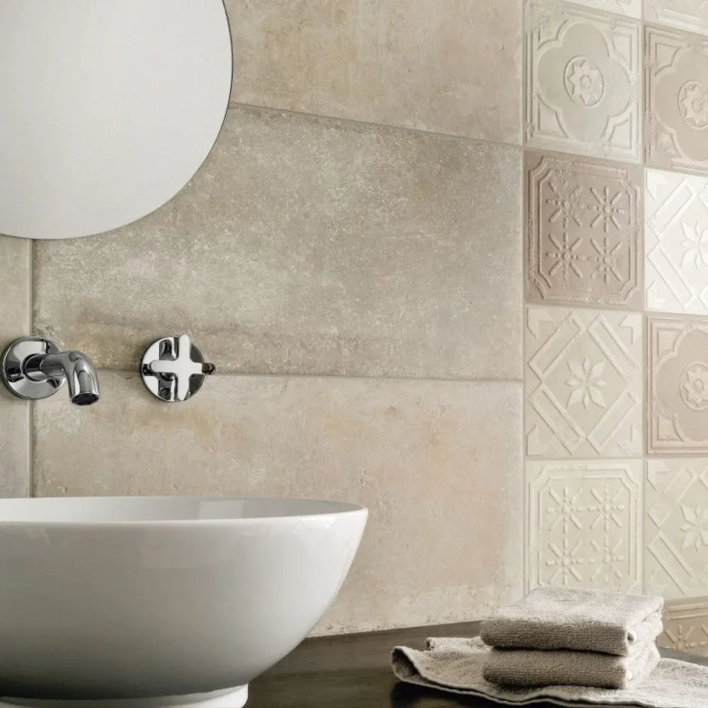Musee Fabre Talco Stone Porcelain Tile Bathroom Wall