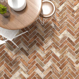 Old Wall Road Old Streed 7.5 x 25cm Tile Patio Flooring