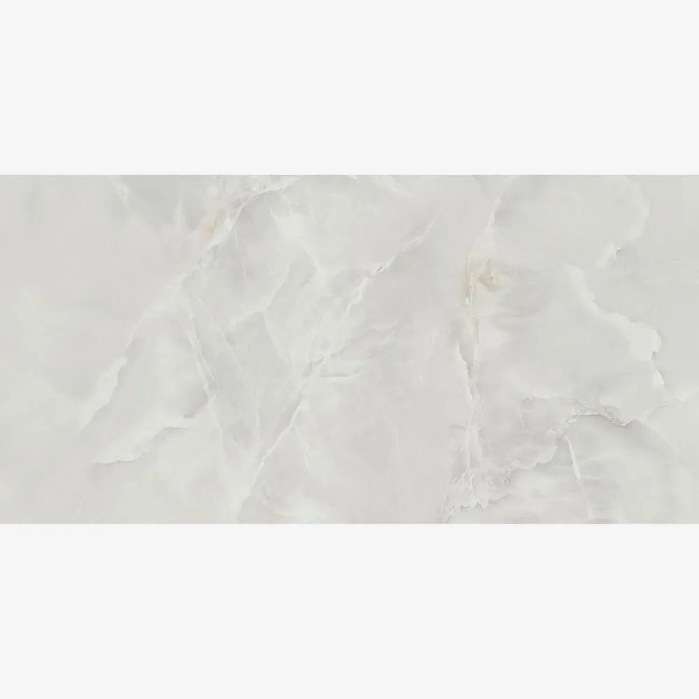 Onicci 120 Light Grey Onyx Sugar Crush 60 x 120cm Swatch