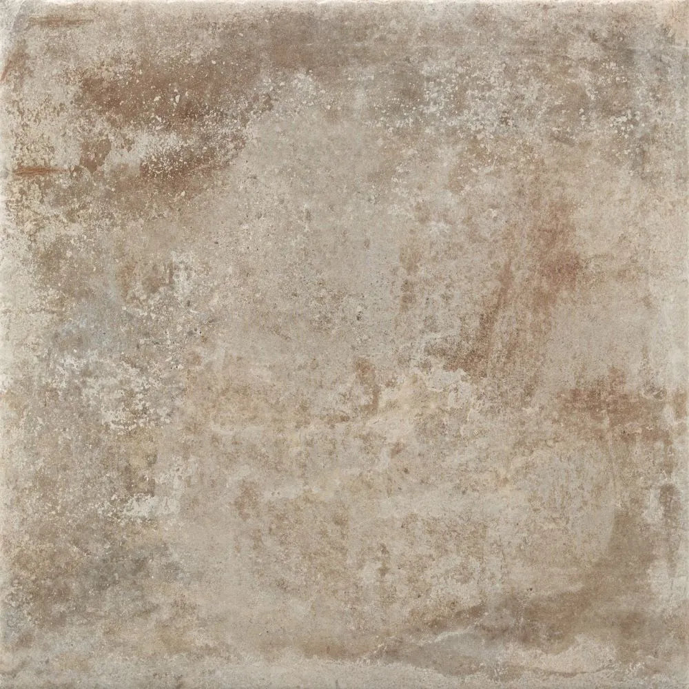 Oswald Natural anti-slip 60 x 60cm Stone Effect Porcelain Tile Swatch