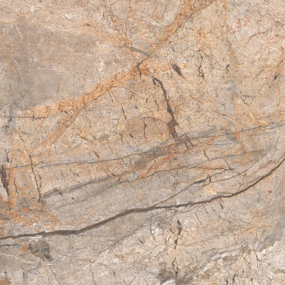 Palace Santepe Brown Stone Effect Tile 60 x 60cm Swatch