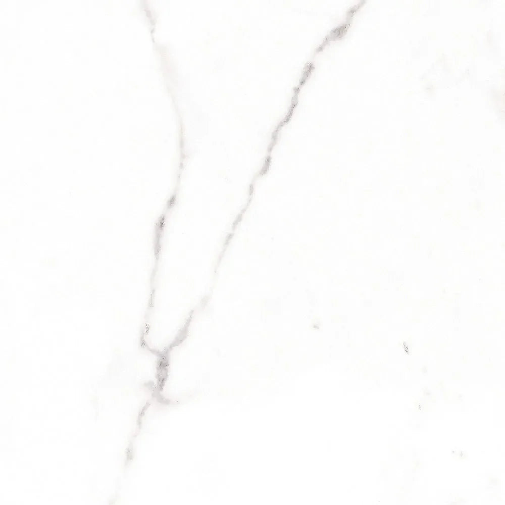 Platin Blanco Rec 60 x 60cm Brillo Marble Effect Tile Swatch