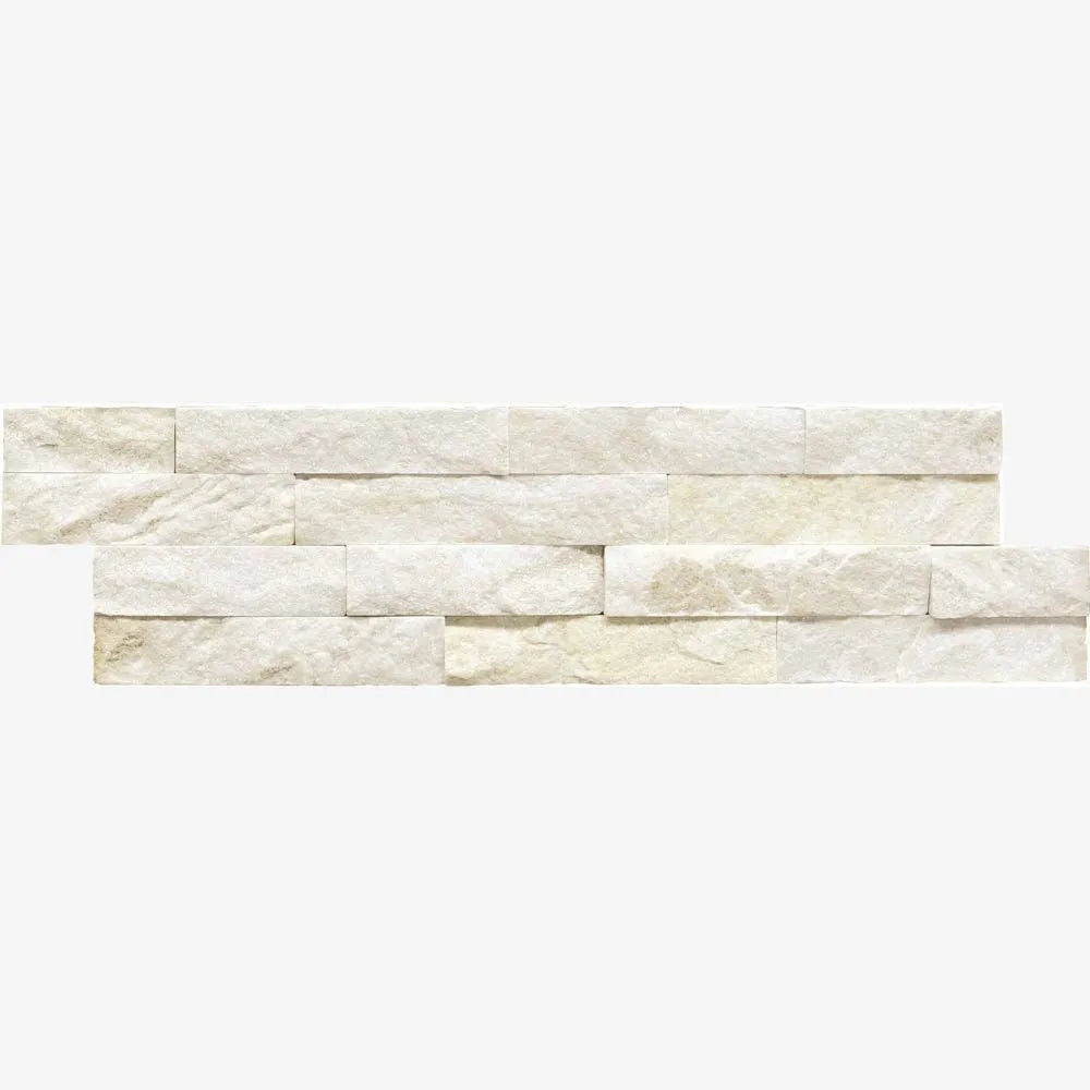 Quazite Marfil 15 x 55cm Natural Stone Wall TIle Swatch
