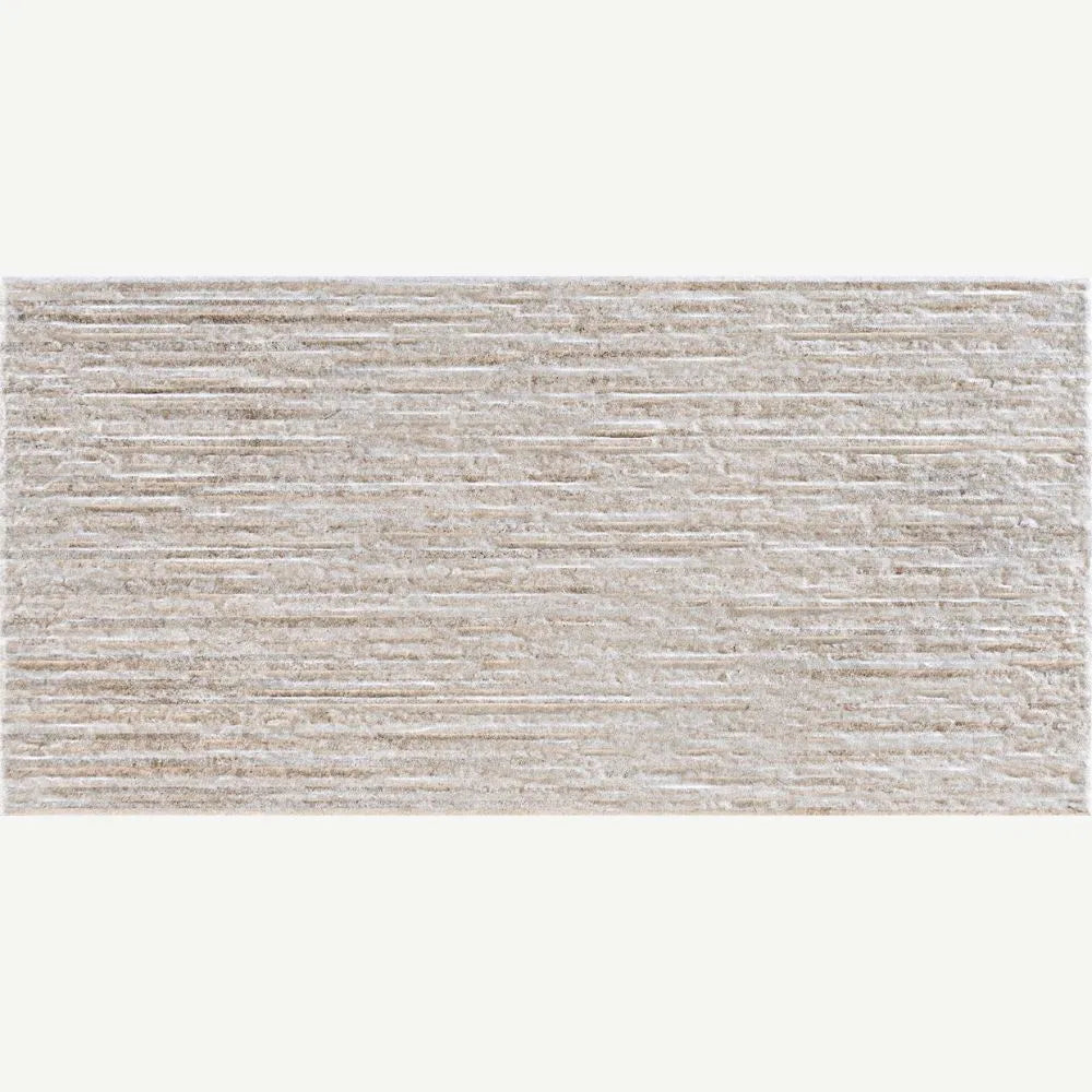 Chess Ash Décor Stone Effect Matt Porcelain Tile 30 x 60cm Swatch - Tile Outlet
