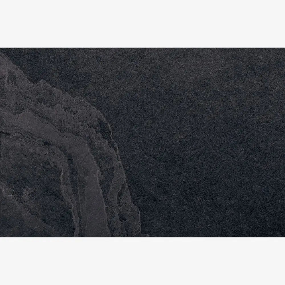 Rio Black 20mm Stone Outdoor Porcelain Tile 60 x 90cm Swatch