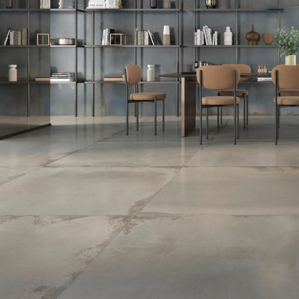Solvenza Grey 60 x 120cm Super Lappatio Living Room Floor