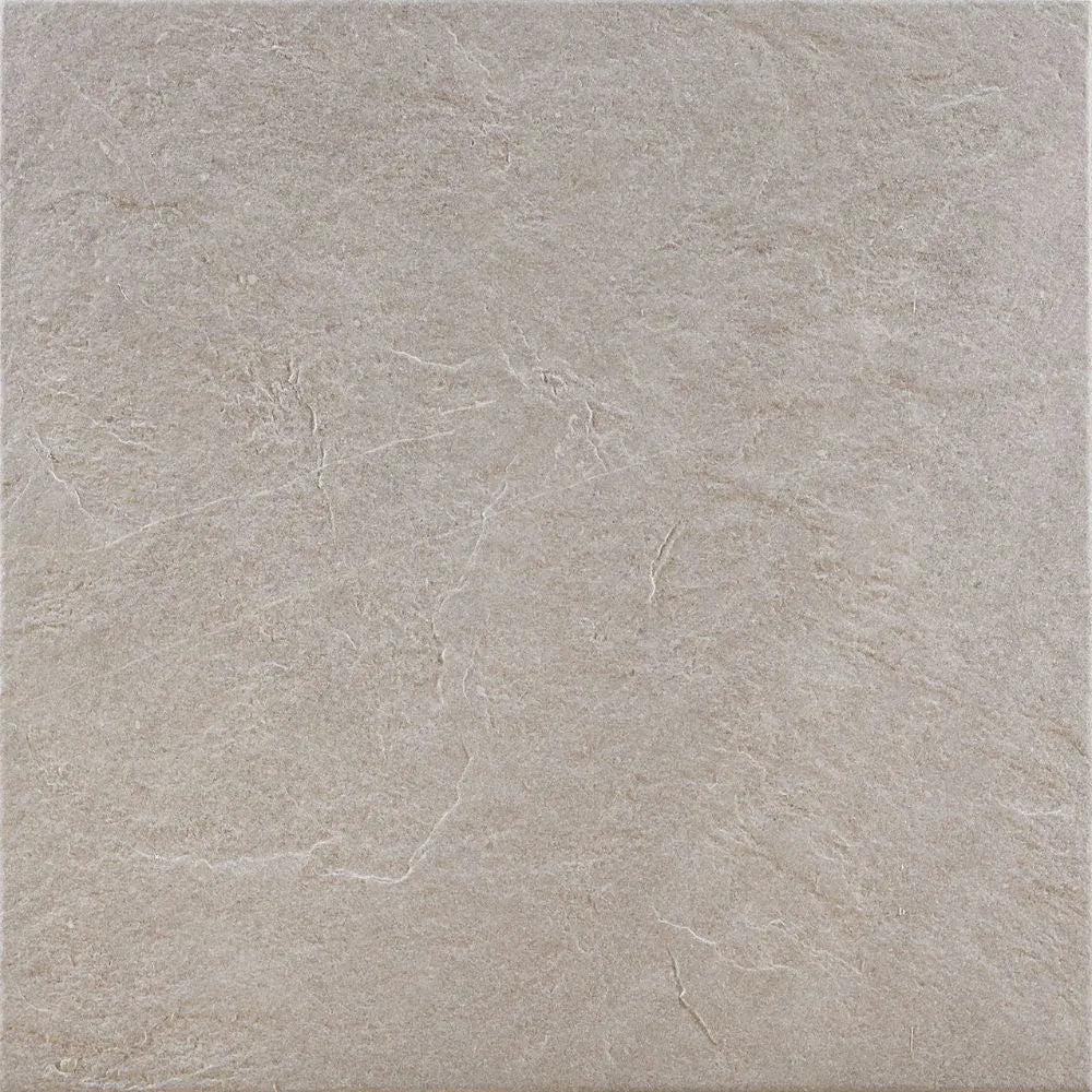Tabor Pearl 6060 stone effect porcelain tile swatch