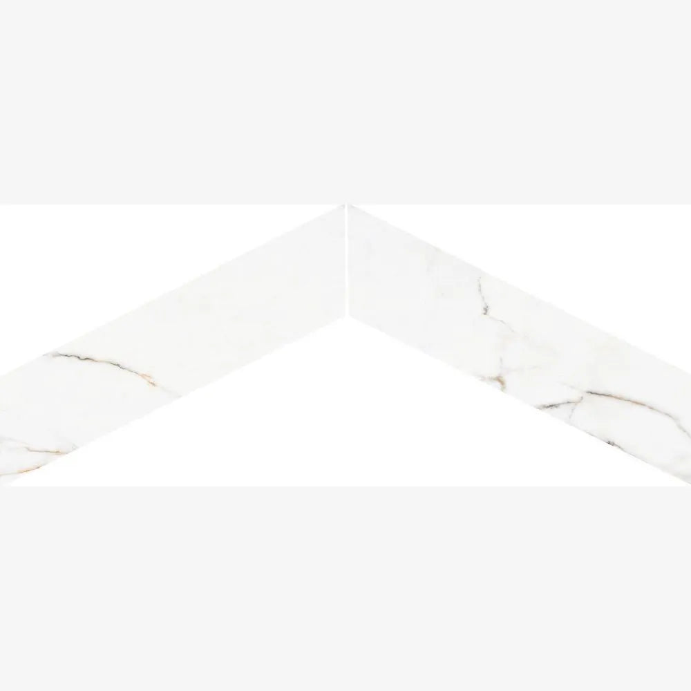 toronto m dorado marble effect chevrom tile 8 x 40cm swatch