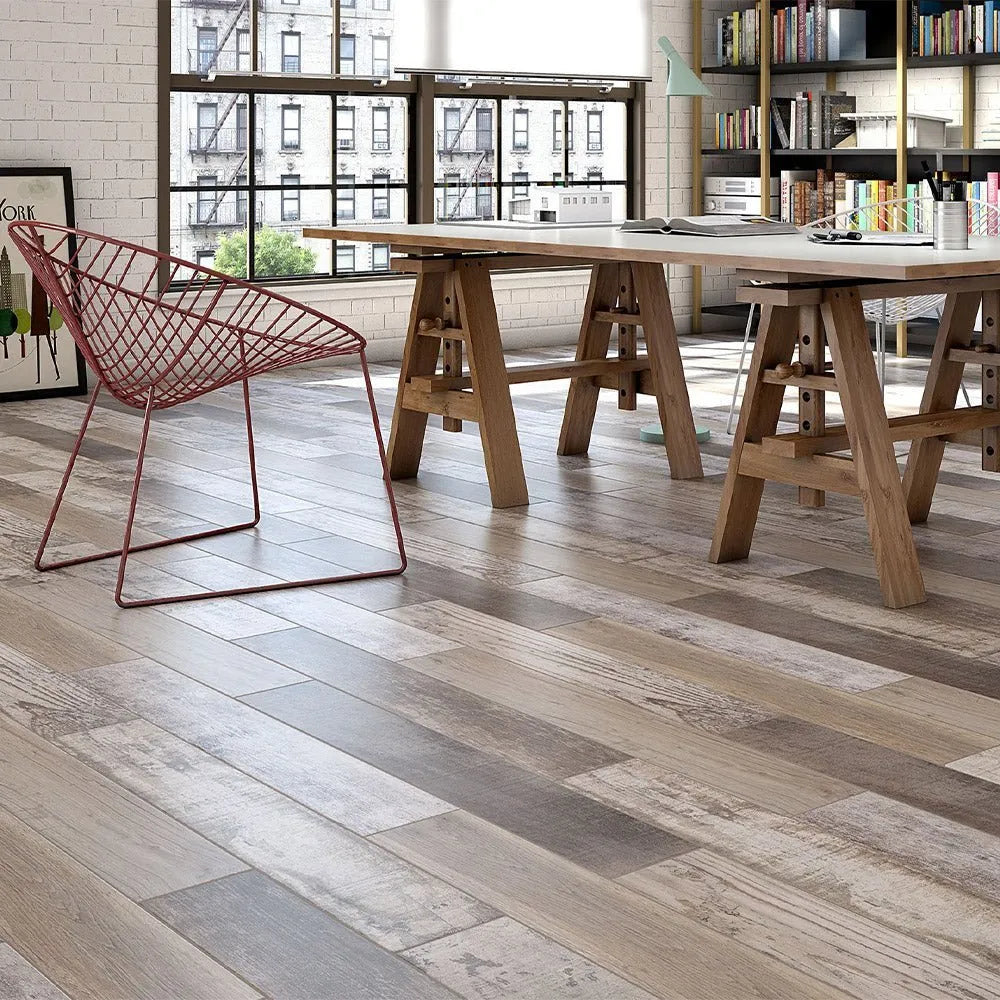 Bambi Multi Wood Effect Tile - Tile Outlet