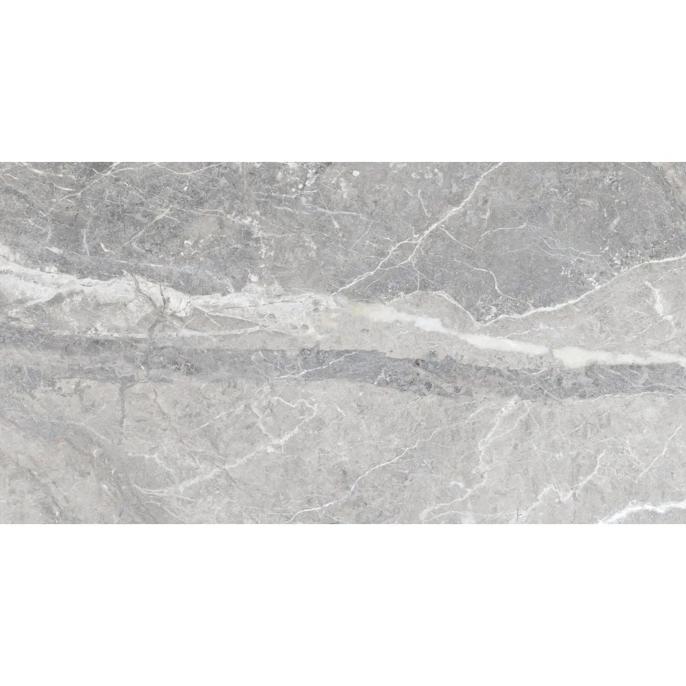 Berlin Light Grey Ceramic Tile 30 x 60cm - Tile Outlet