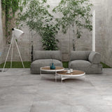 Chess Ash Stone Effect Matt Porcelain Tile - Tile Outlet