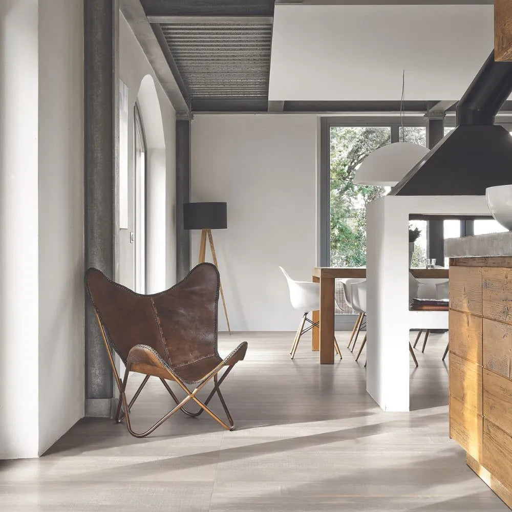 Deco Wood Light Grey Tile Lounge