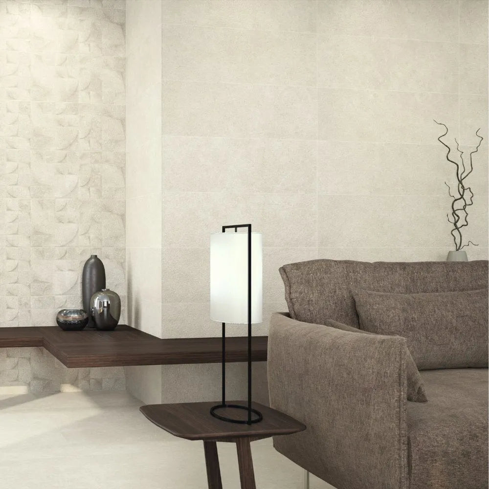 Design Ika Pearl Rectified Indoor Ceramic Matt Wall Tile 30x90 - Tile Outlet