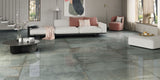 grey stone effect polished porcelain tiles, for indoor use in living rooms, bathrooms and kitchens