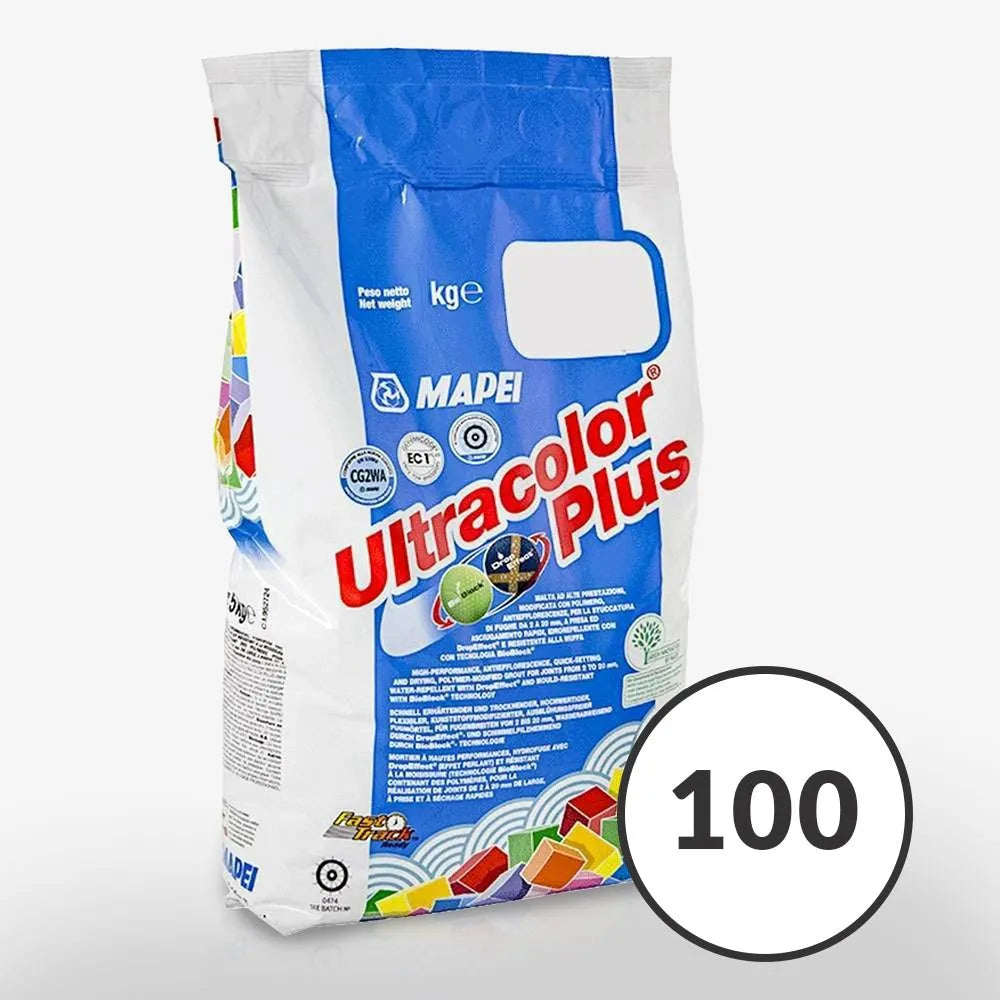 Mapei Ultracolor Plus Tiling Grout 100 | 5kg - Tile Outlet