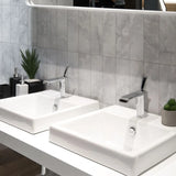 Onyx Smoke Ceramic Indoor Marble Effect Grey Glossy Wall Tile 10x30 - Tile Outlet