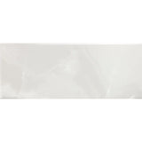 Onyx Smoke Ceramic Indoor Marble Effect Grey Glossy Wall Tile 10x30 - Tile Outlet