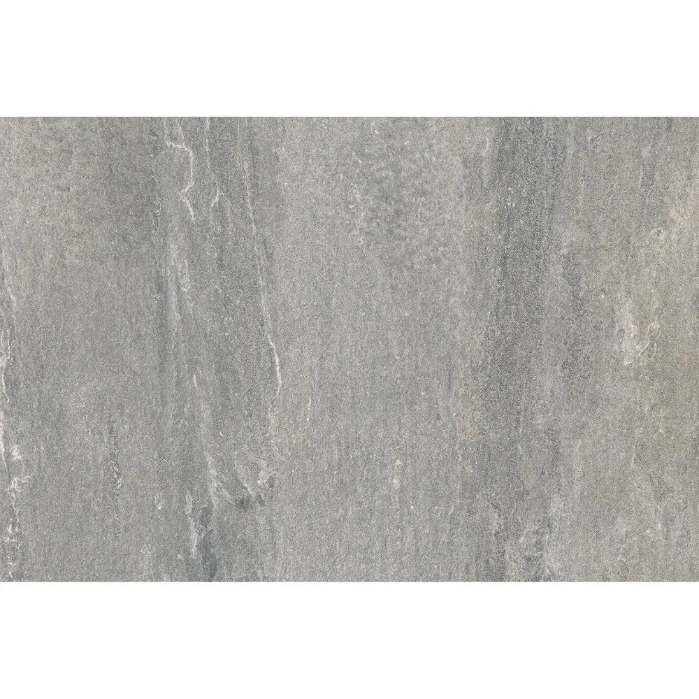 Quarisma Gris Anti-Slip Stone Effect Grey Matt Outdoor Tile 60x90 - Tile Outlet