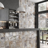 Romana Grey Mosaic Effect Tile - Tile Outlet
