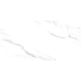 Sicherio Endless Chain Porcelain Indoor Marble Effect Polished White Wall & Floor Tile 60x120 - Tile Outlet