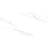 Sicherio Endless Chain Porcelain Indoor Marble Effect Polished White Wall & Floor Tile 60x120 - Tile Outlet