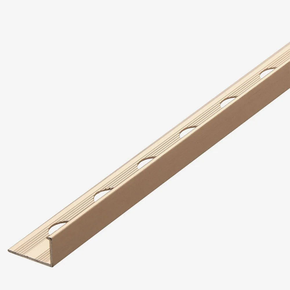 Stainless Steel Effect Tiling Trim L-Shaped - Tile Outlet