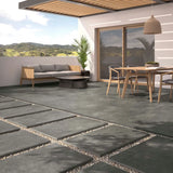 Suelo Grey Stone 20mm Outdoor Porcelain Tile 60 x 90cm Patio and Garden Flooring 