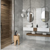 Wembley Polished Stone Effect Porcelain Tile 30 x 60cm - Tile Outlet